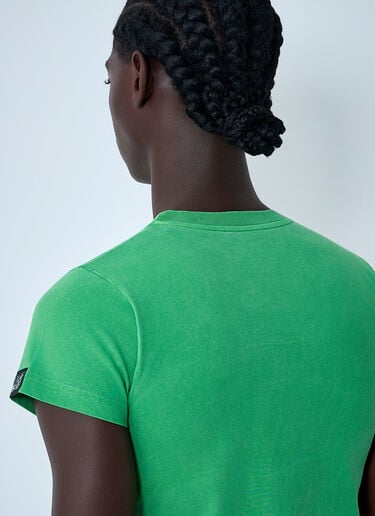 Logo Motif T-Shirt Martine Rose Logo Motif T-Shirt Green mtr0162001