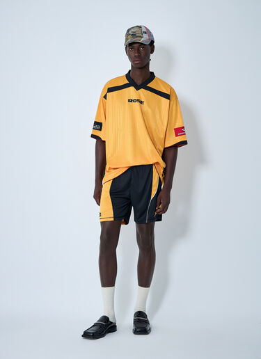 Martine Rose Logo Motif Shorts Black mtr0162003