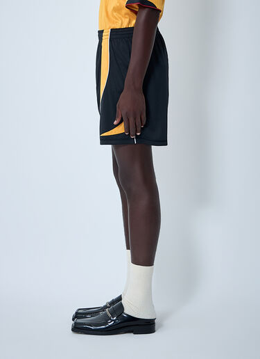 Martine Rose Logo Motif Shorts Black mtr0162003