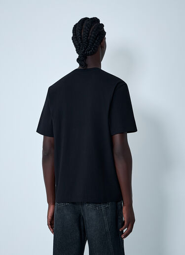 Martine Rose Logo Motif T-Shirt Black mtr0162012