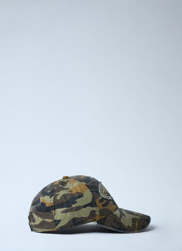 Logo Motif Baseball Cap Martine Rose Logo Motif Baseball Cap Olive mtr0162014