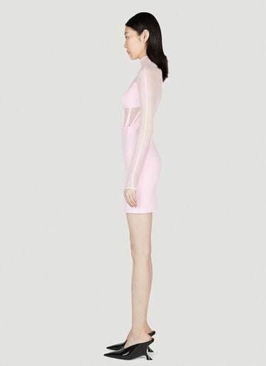 메쉬 드레스 Mugler 메쉬 드레스 핑크 mug0252014