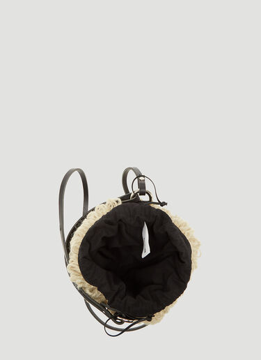 Mini Castor Bouclé Bag Muun Mini Castor Bouclé Bag Ecru muu0234009