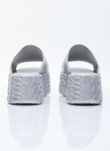 베키 플랫폼 슬라이드 Melissa x Marc Jacobs 베키 플랫폼 슬라이드 실버 mxm0254001