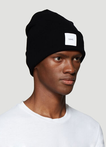 Logo Knit Hat OAMC Logo Knit Hat Navy oam0138011