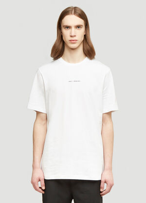 OAMC Dream Logic T-Shirt White oam0140003