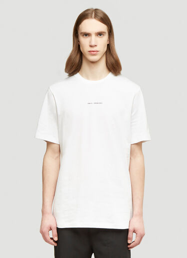 Dream Logic T-Shirt OAMC Dream Logic T-Shirt White oam0140003