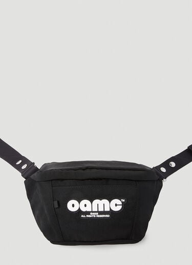 OAMC 徽标腰包 黑色 oam0154015