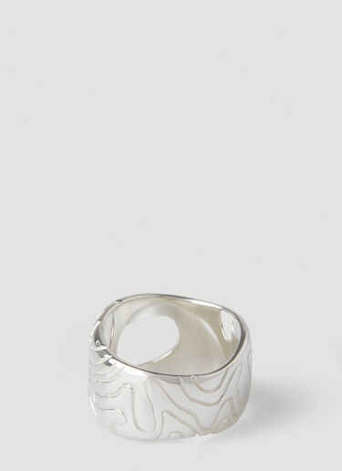 Globe Ring Octi Globe Ring Silver oct0350009