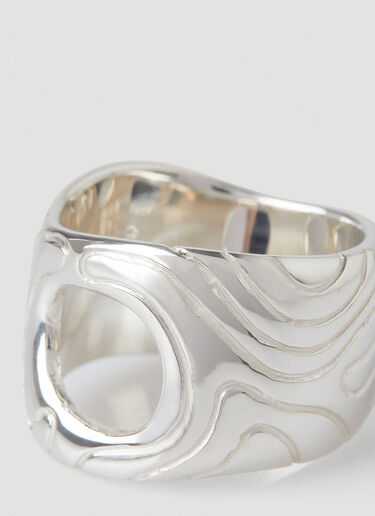 Globe Ring Octi Globe Ring Silver oct0350009