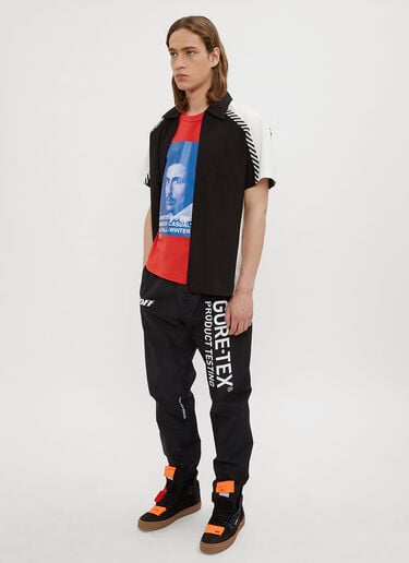 Bernini Spliced T-Shirt Off-White Bernini Spliced T-Shirt Red ofw0134002