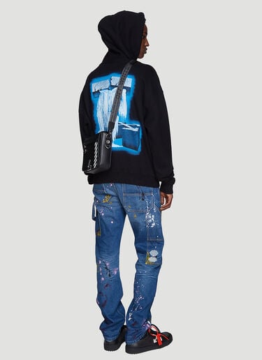 Iceman Hooded Sweatshirt Off-White Iceman Hooded Sweatshirt Black ofw0135018