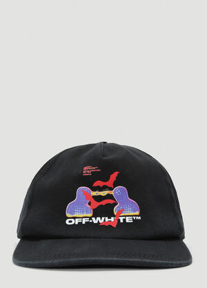 Off-White Thermo Men Baseball Cap Black ofw0137068