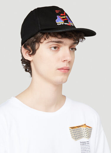 Thermo Men Baseball Cap Off-White Thermo Men Baseball Cap Black ofw0137068