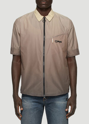 Off-White Gradient Shirt Brown ofw0140012