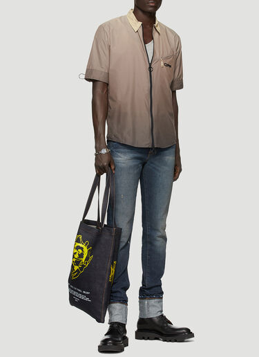 Gradient Shirt Off-White Gradient Shirt Brown ofw0140012