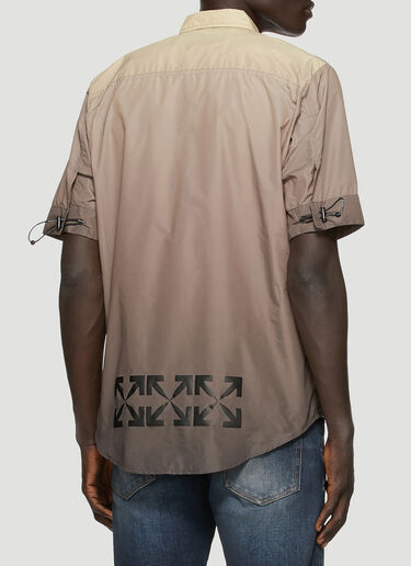 Gradient Shirt Off-White Gradient Shirt Brown ofw0140012