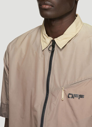 Gradient Shirt Off-White Gradient Shirt Brown ofw0140012