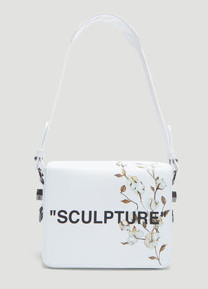 Off-White Sculpture Flower Flap Bag White ofw0235031