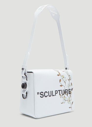 Sculpture Flower Flap Bag Off-White Sculpture Flower Flap Bag White ofw0235031