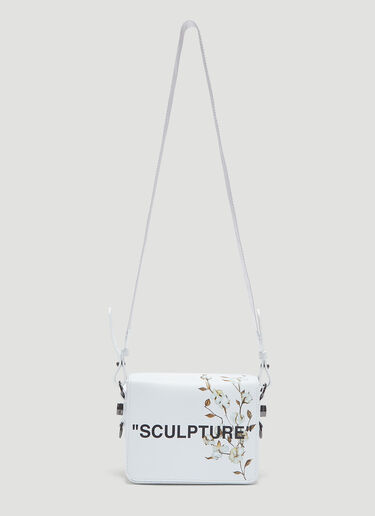 Sculpture Flower Flap Bag Off-White Sculpture Flower Flap Bag White ofw0235031