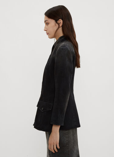 Hook and Eye Single Breasted Jacket Oliver Theyskens Hook and Eye Single Breasted Jacket Black oli0234001