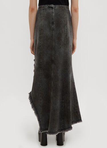 Hook and Eye Asymmetric Skirt Oliver Theyskens Hook and Eye Asymmetric Skirt Grey oli0234008