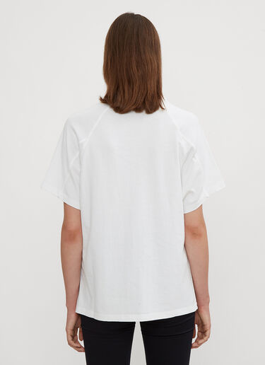 Casu Raglan T-Shirt Oliver Theyskens Casu Raglan T-Shirt White oli0234009