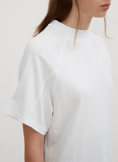 Casu Raglan T-Shirt Oliver Theyskens Casu Raglan T-Shirt White oli0234009