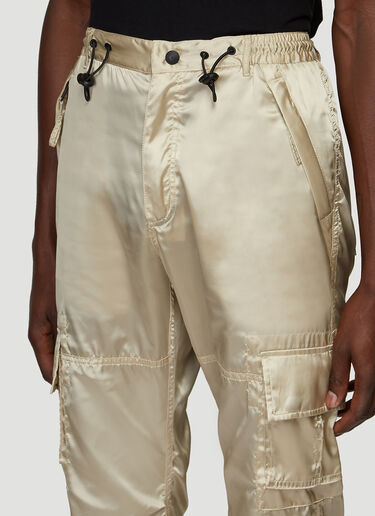 Satin Cargo Pants Ottolinger Satin Cargo Pants Nude ott0138004