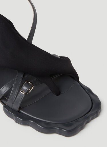 Flower Heels Ottolinger Flower Heels Black ott0250032
