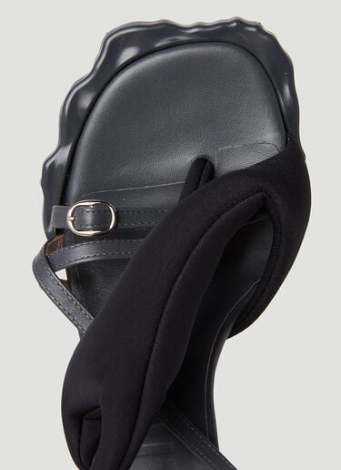 Flower Heels Ottolinger Flower Heels Black ott0250032