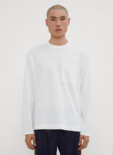 Long Sleeve Army T-Shirt Our Legacy Long Sleeve Army T-Shirt White our0134007