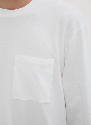 Long Sleeve Army T-Shirt Our Legacy Long Sleeve Army T-Shirt White our0134007