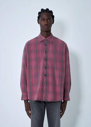 Our Legacy Borrowed Shirt Red our0162004