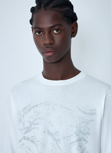 Graphic Motif T-Shirt Our Legacy Graphic Motif T-Shirt White our0162005