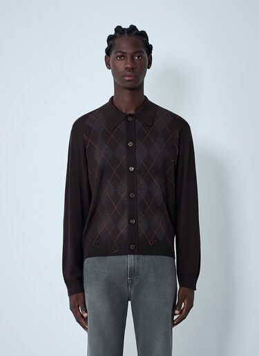 Evening Polo Shirt Our Legacy Evening Polo Shirt Brown our0162010