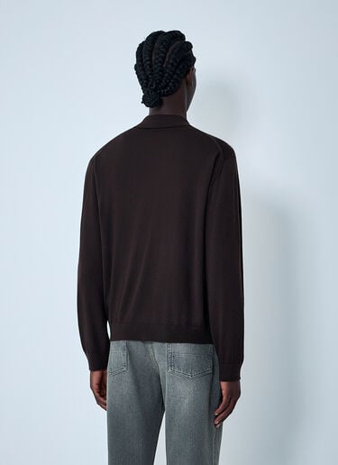 Evening Polo Shirt Our Legacy Evening Polo Shirt Brown our0162010
