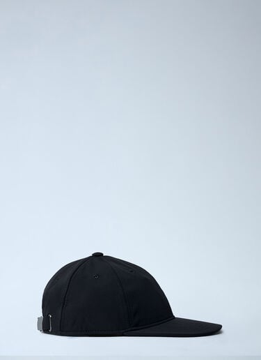 Our Legacy Twill Baseball Cap Black our0162031