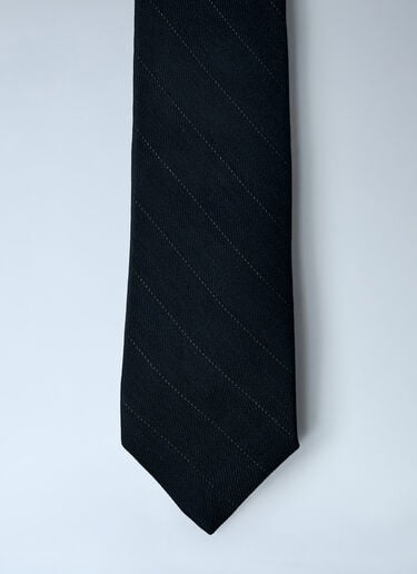 Night Covert Tie Our Legacy Night Covert Tie Black our0162042