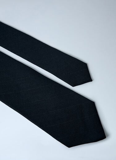 Night Covert Tie Our Legacy Night Covert Tie Black our0162042