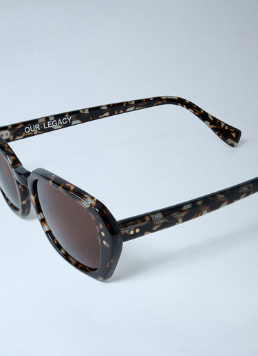 Earth Sunglasses Our Legacy Earth Sunglasses Brown our0162046