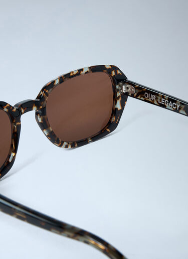 Earth Sunglasses Our Legacy Earth Sunglasses Brown our0162046