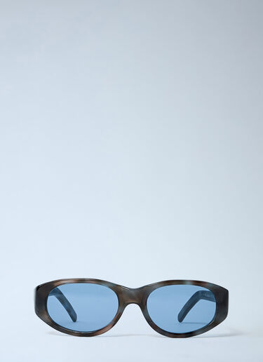 Unwound Sunglasses Our Legacy Unwound Sunglasses Brown our0162048