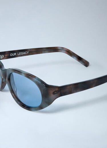 Unwound Sunglasses Our Legacy Unwound Sunglasses Brown our0162048