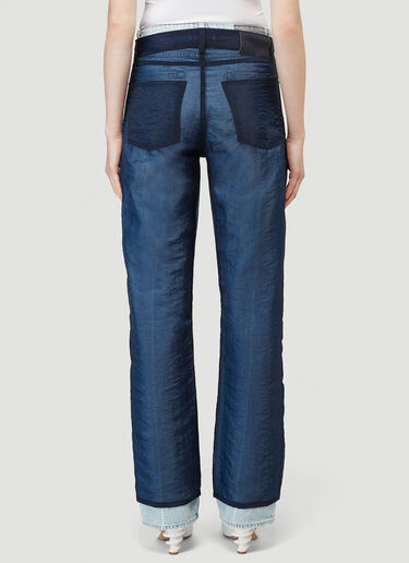 Luminance Cut Organza Pants Our Legacy Luminance Cut Organza Pants Navy our0239002