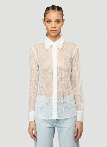 70’s Line Lace Shirt Our Legacy 70’s Line Lace Shirt White our0239007