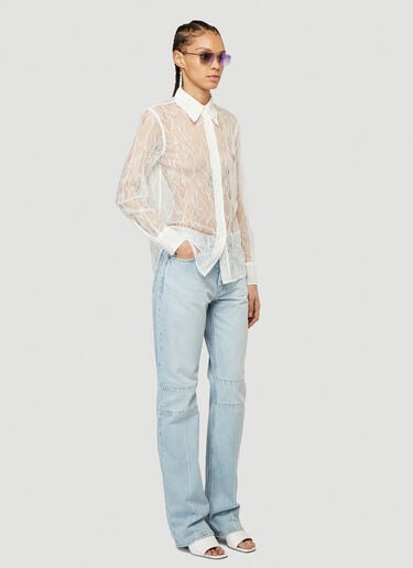 70’s Line Lace Shirt Our Legacy 70’s Line Lace Shirt White our0239007