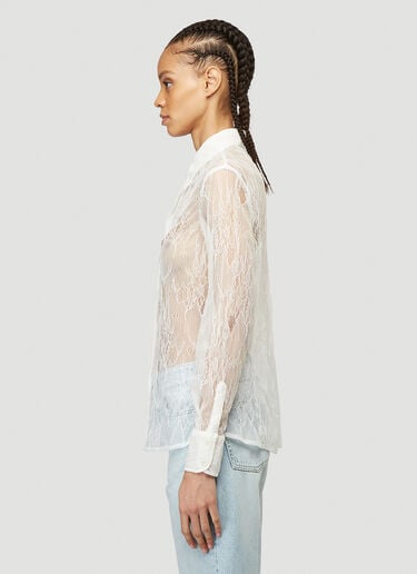 70’s Line Lace Shirt Our Legacy 70’s Line Lace Shirt White our0239007