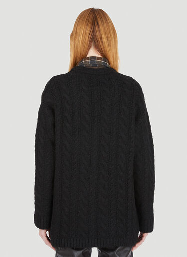 Mid Line Cardigan Our Legacy Mid Line Cardigan Black our0246014